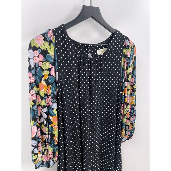 Anthropologie Maeve Sawyer Balloon-Sleeved Tunic Dress Size Small - Picture 3 of 9